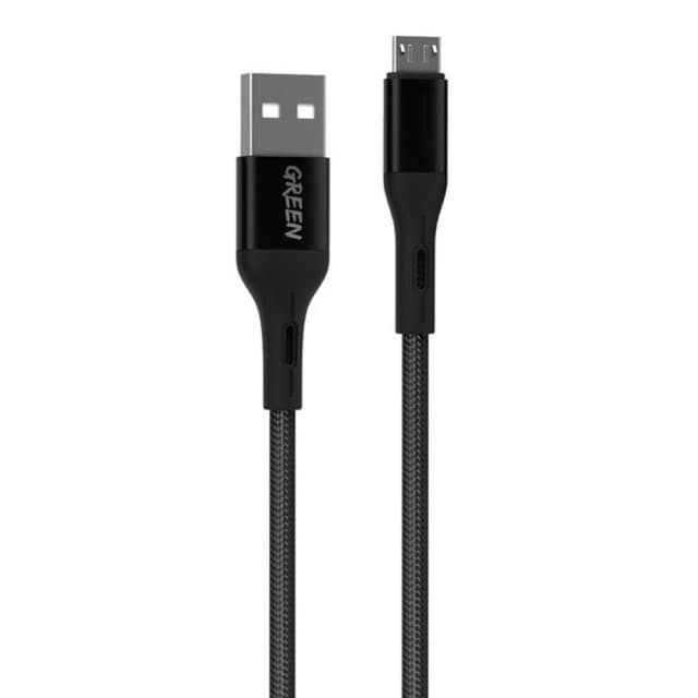 کابل شارژ USB به microUSB گرین لاین 3متری