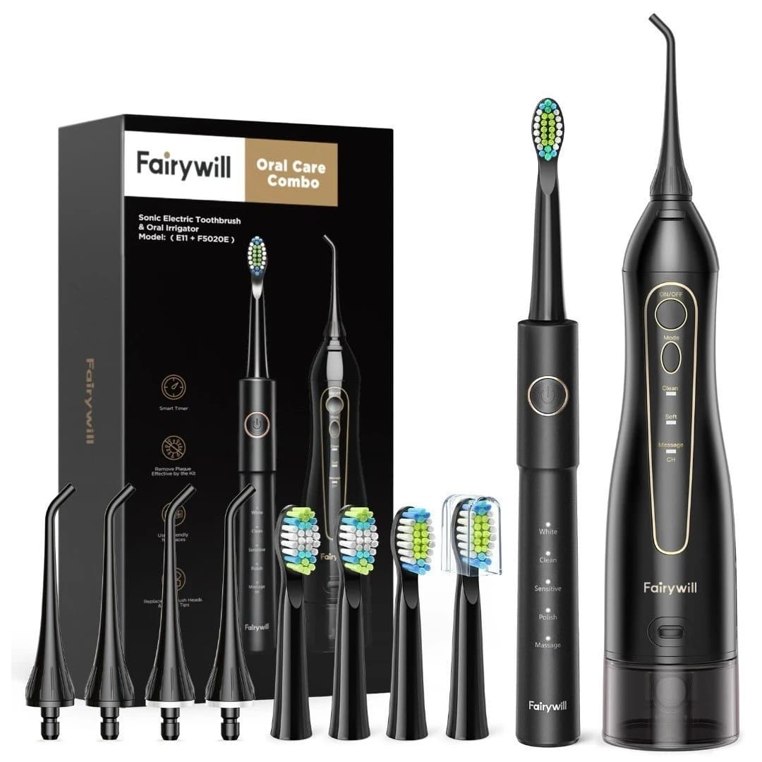 مسواک برقی و واترجت Fairywill مدل E11+F5020E